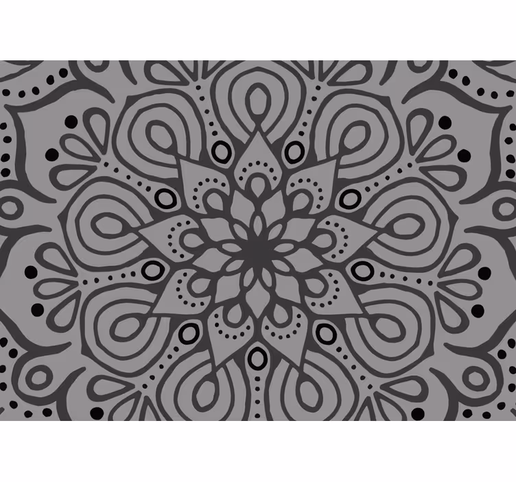 Fotomurali mandala elemento mandala intricato - TenStickers