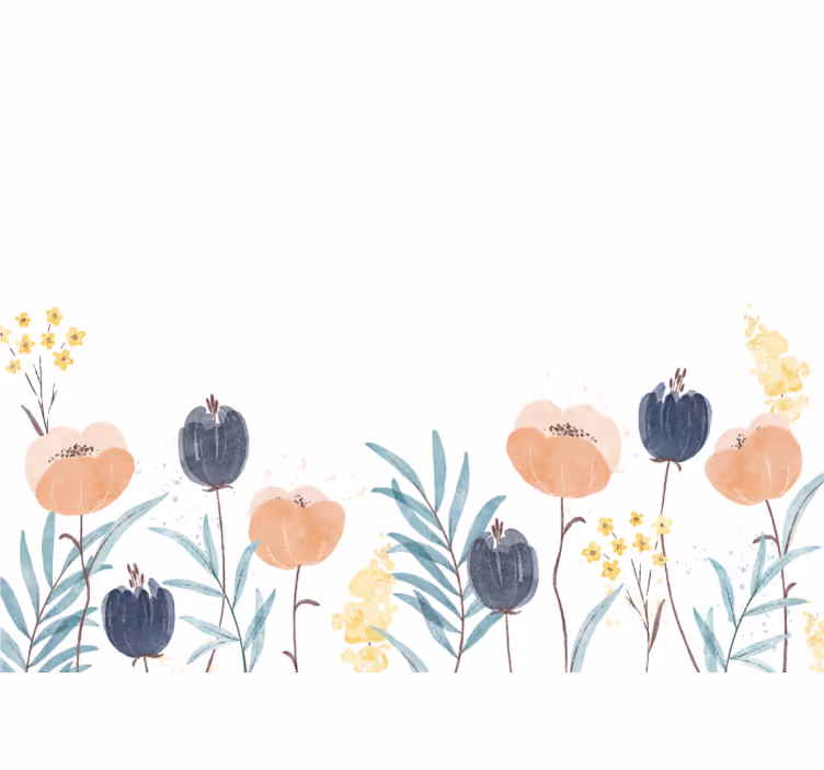Fotomurale fiori composizione di fiori incantevole - TenStickers