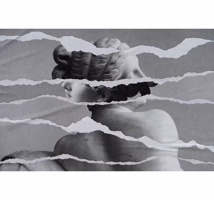 Fotomurale artistico bellezza scultorea classica - TenStickers