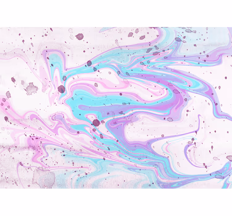 Fotomurale astratto motivi pastello vorticosi - TenStickers