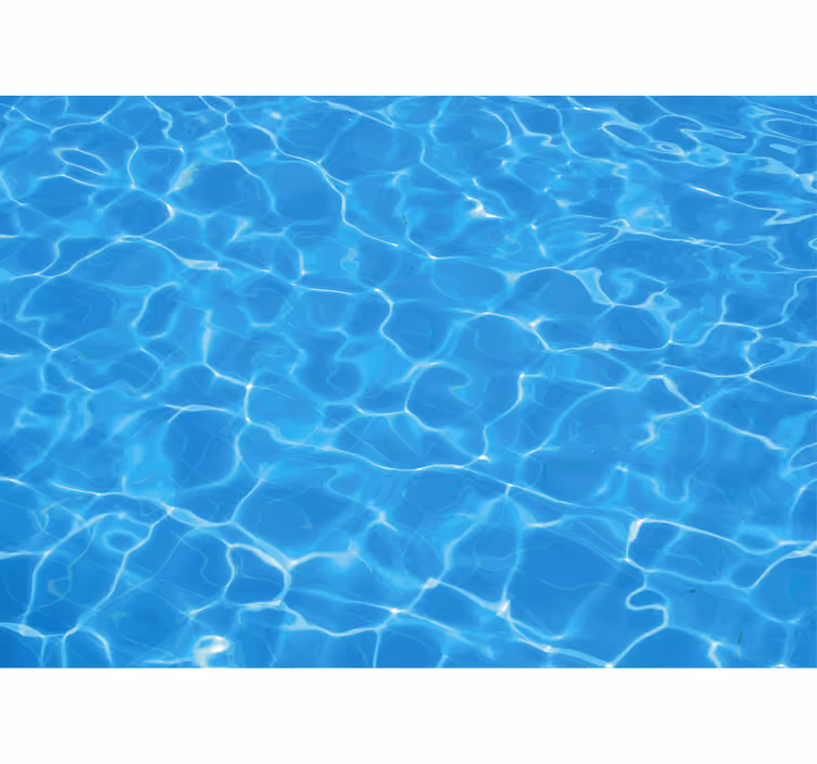 Fotomurale mare superficie d'acqua cristallina - TenStickers