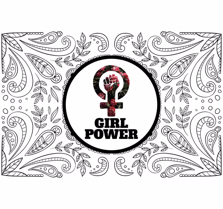 Fotomurali frasi dichiarazioni di empowerment femminile - TenStickers