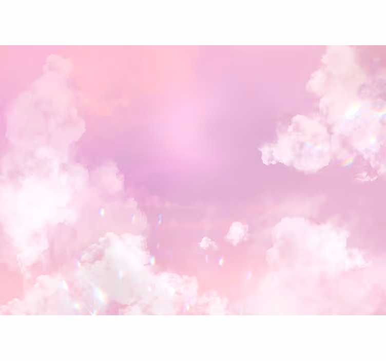 Fotomurale cielo paesaggio nuvoloso da sogno - TenStickers