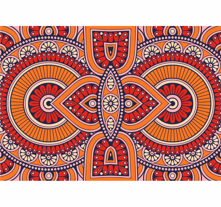 Fotomurali mandala motivi circolari elaborati - TenStickers
