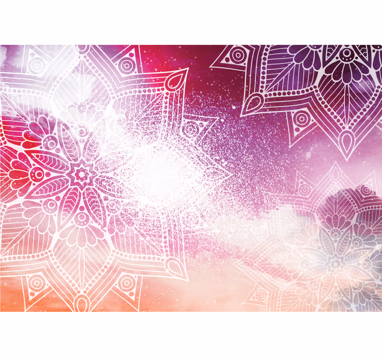 Fotomurali mandala motivi mandala elaborati - TenStickers