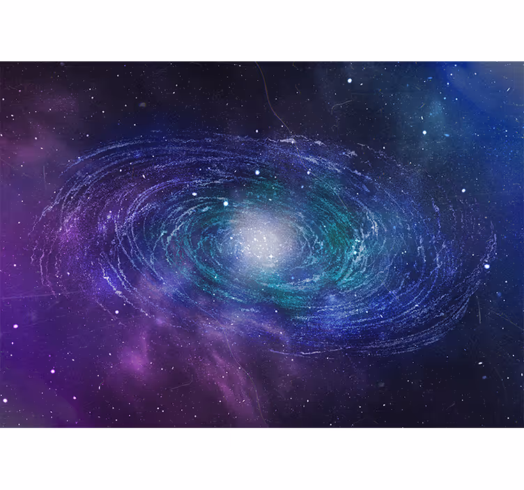 Fotomurale spaziale rotazione galattica - TenStickers