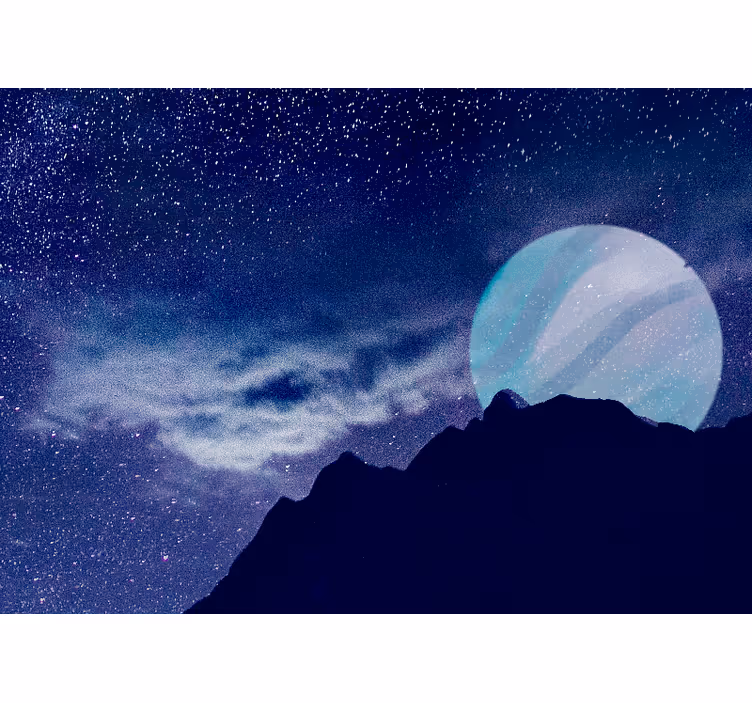 Fotomurale spaziale cielo notturno celestiale - TenStickers