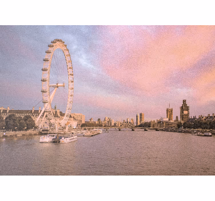 Fotomurale londra vista dal london eye - TenStickers