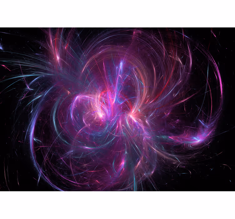 Fotomurale astratto vortice di energia cosmica - TenStickers