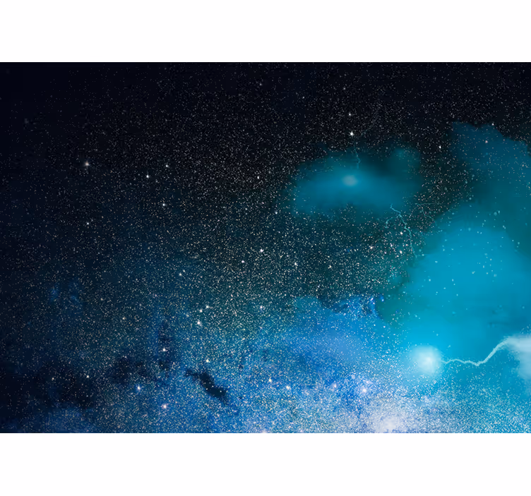 Fotomurale spaziale scena della nebulosa galattica - TenStickers