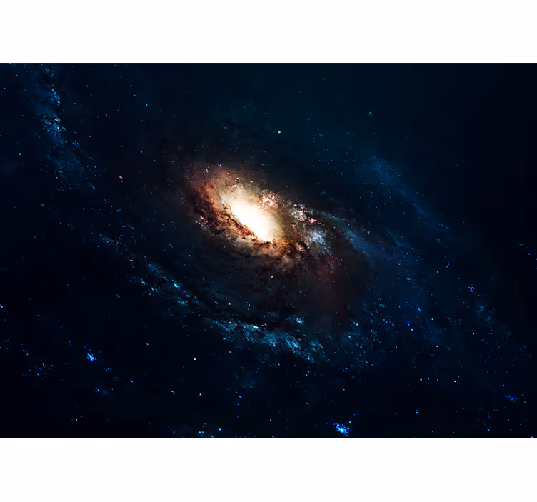 Fotomurale spaziale design a vortice galattico - TenStickers