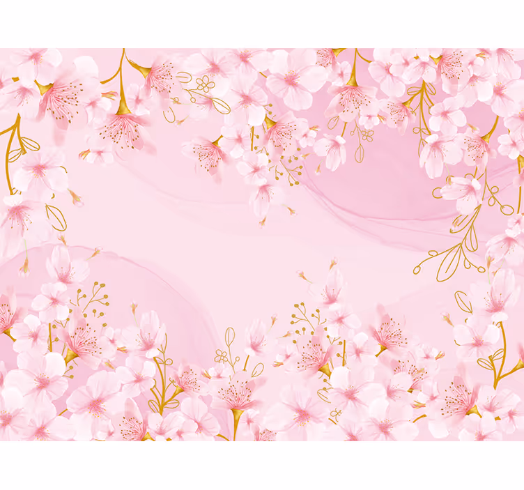 Fotomurale fiori grazia dei ciliegi - TenStickers