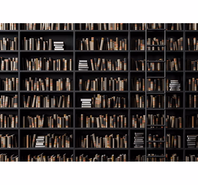 Fotomurali pietra assortimento di libri - TenStickers