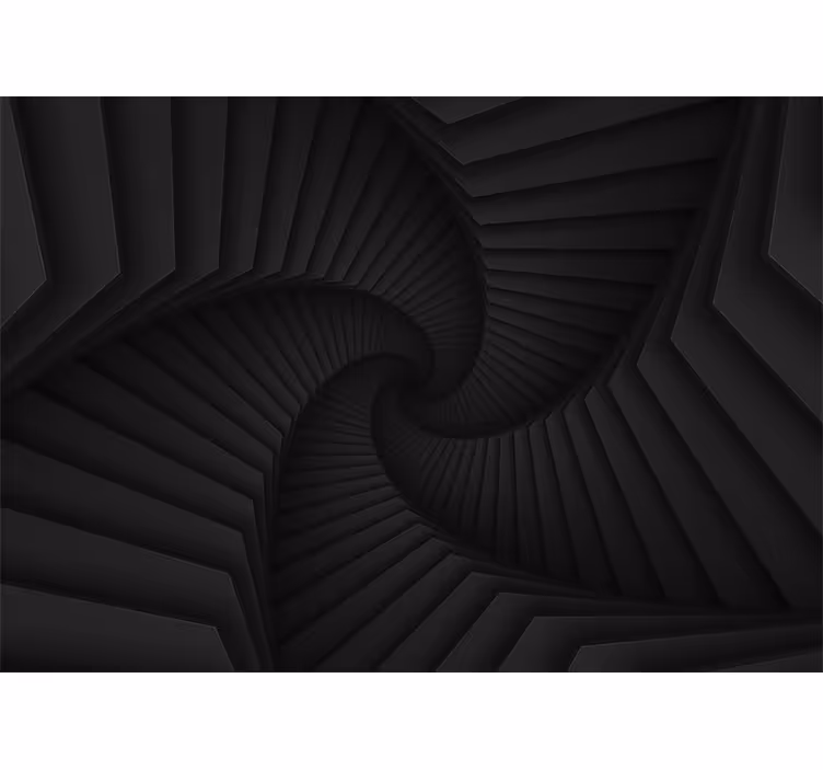 Fotomurale astratto forma a spirale intricata - TenStickers