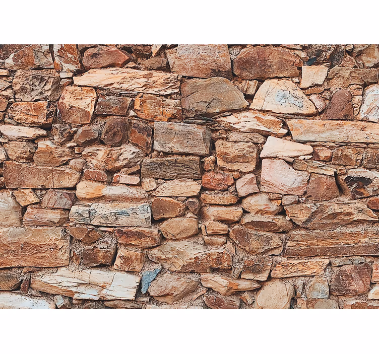 Fotomurali pietra texture in pietra rustica - TenStickers