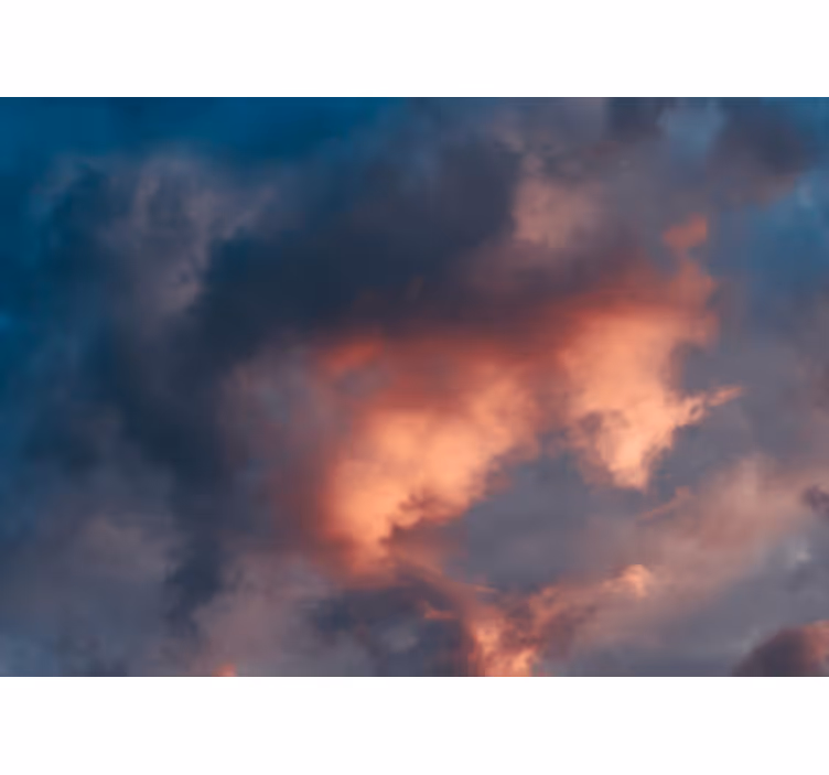 Fotomurale cielo paesaggio nuvoloso straordinario - TenStickers