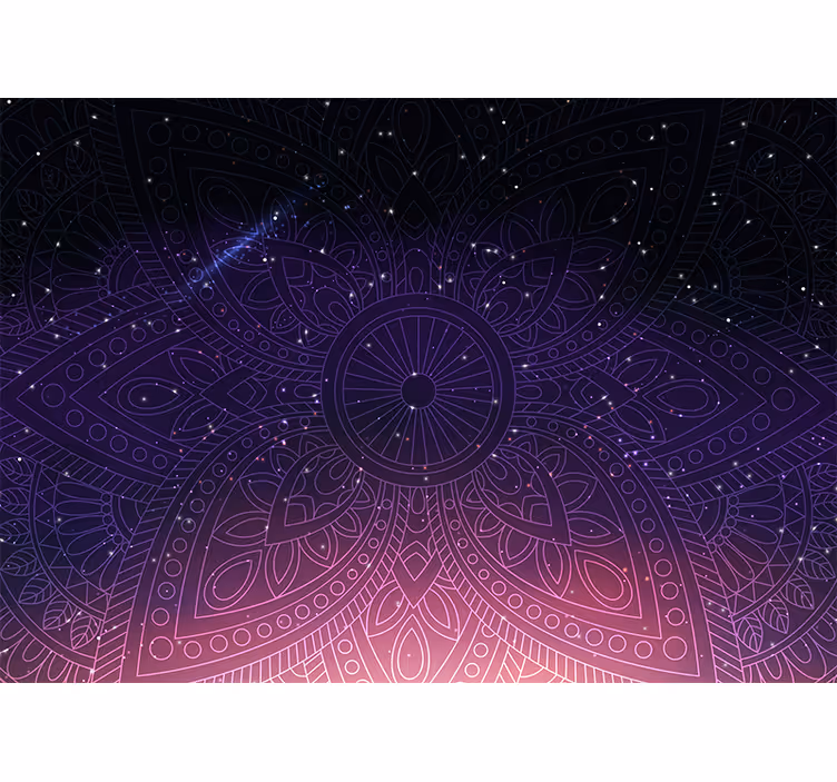 Fotomurali mandala motivo mandala intricato - TenStickers