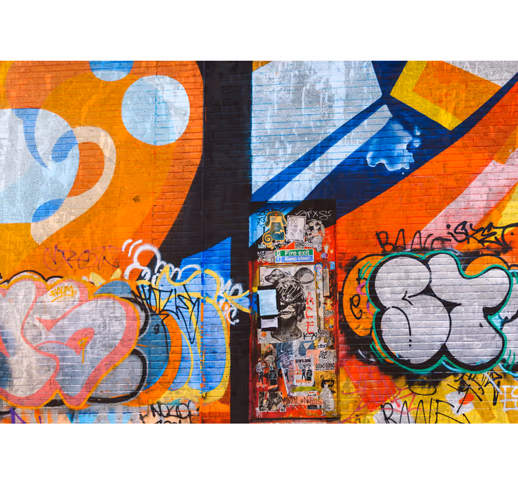 Fotomurale arte urbana tag urbani vibranti - TenStickers