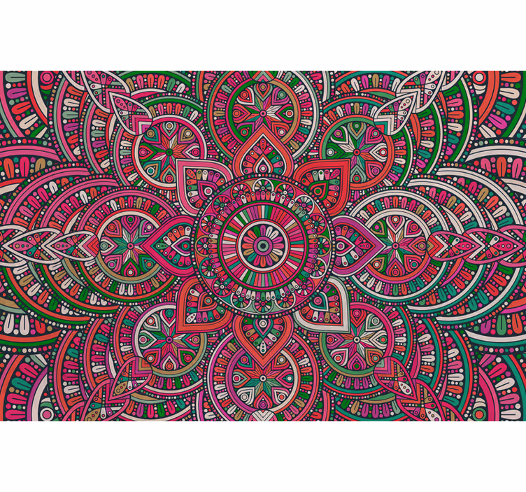 Fotomurale mandala Bohémien mandala - TenStickers