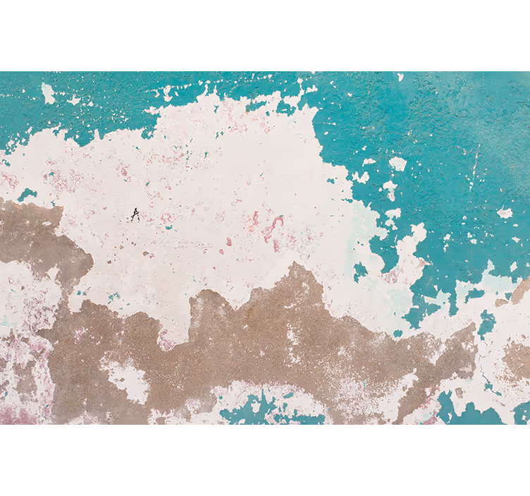 Fotomurali textures muro sbucciato del grunge - TenStickers