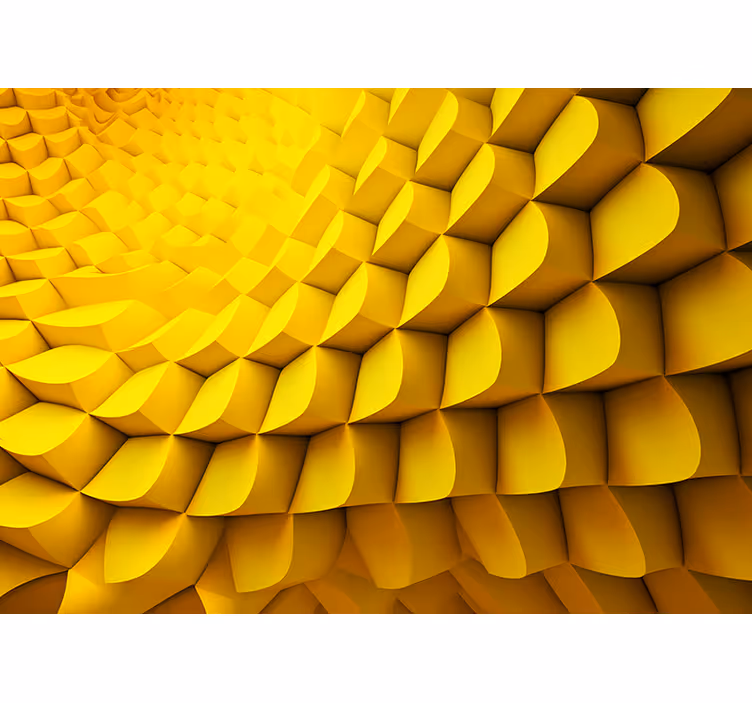 Adesivi murali 3d grandi geometria futuristica - TenStickers