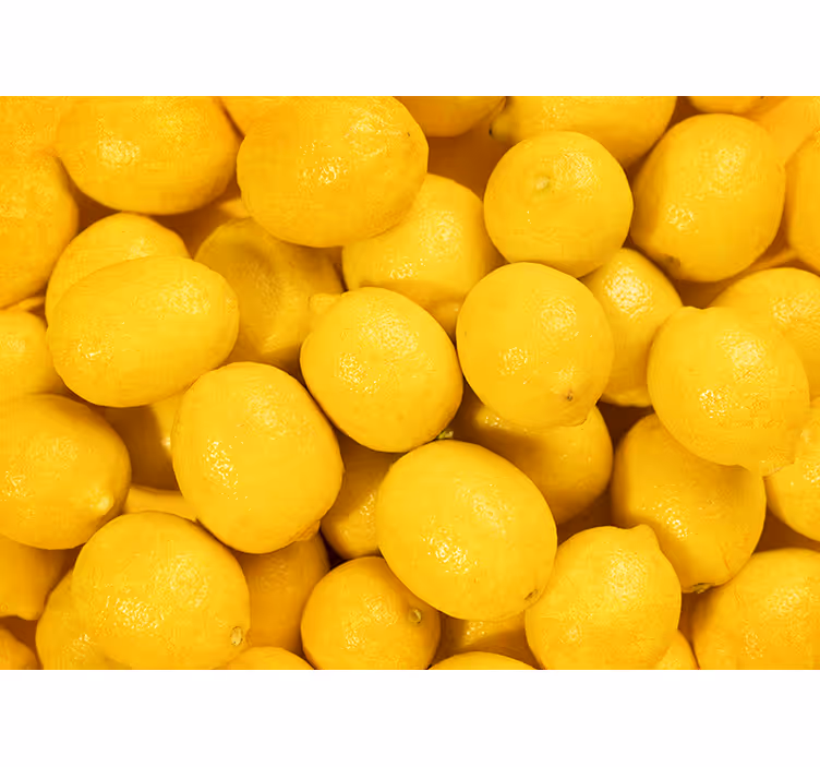 Fotomurale da cucina limoni - TenStickers