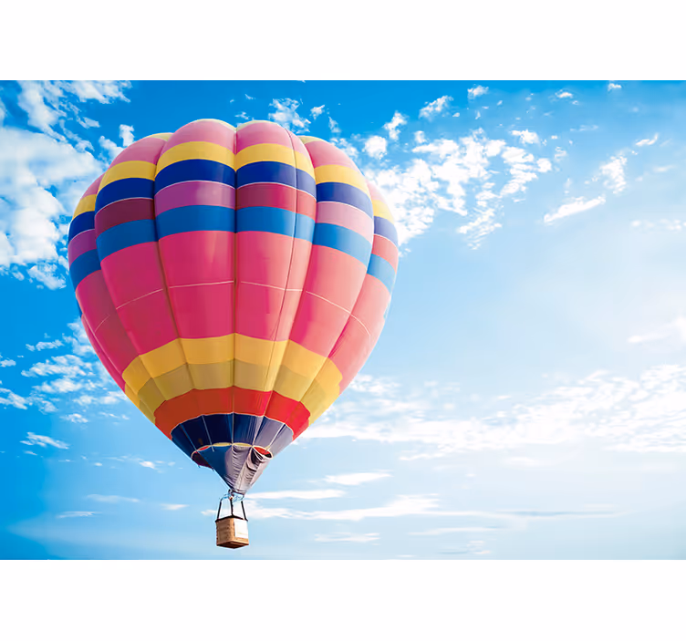 Fotomurale cielo avventura da sogno in mongolfiera - TenStickers