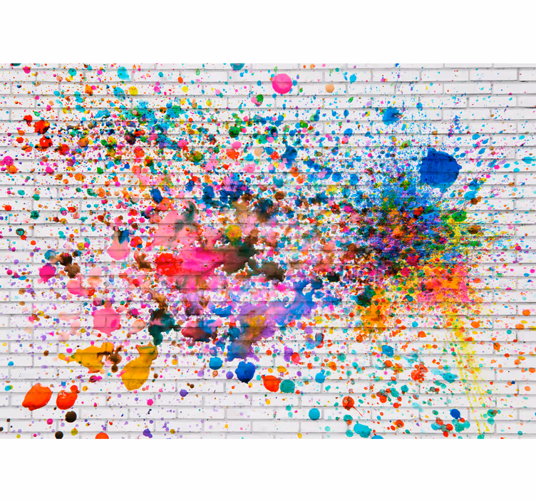 Fotomurale effetto multicolore urban - TenStickers