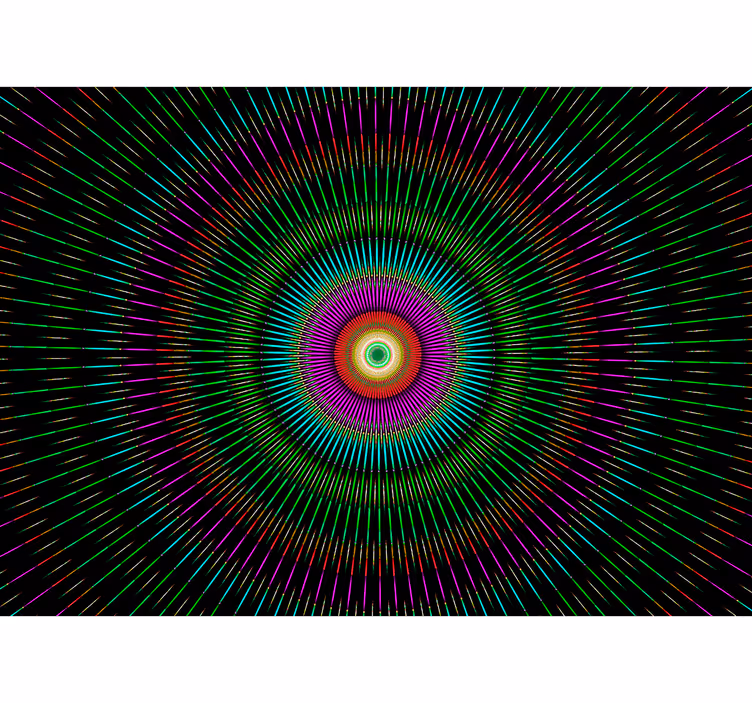 Fotomurale mandala Mandala di kaleido - TenStickers