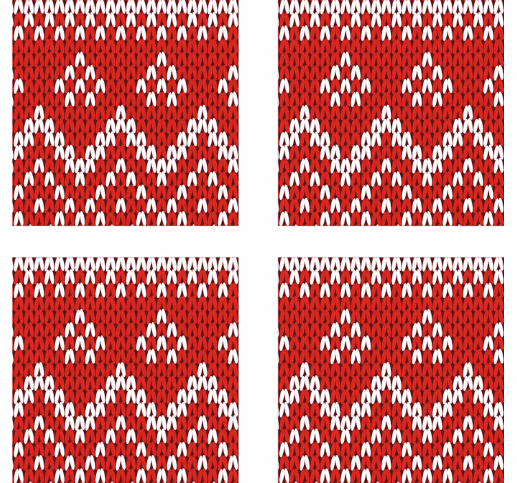 Sottobicchiere  tema Natale Modello tipico di natale - TenStickers