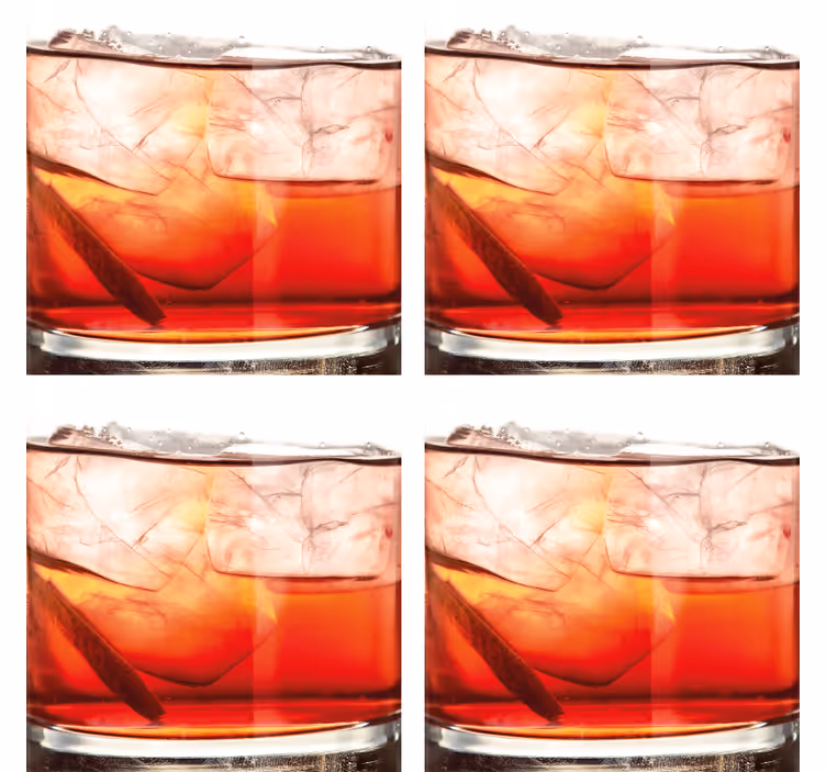 Sottobicchieri birra vassoio whiskey on rocks - TenStickers
