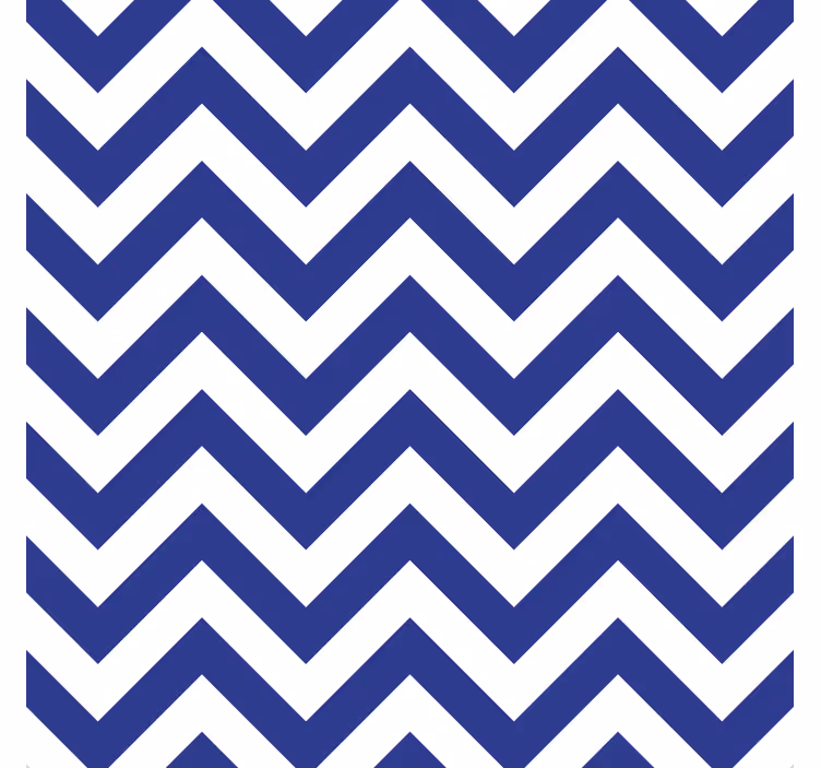 Sottobicchieri con motivi a zigzag dinamico - TenStickers