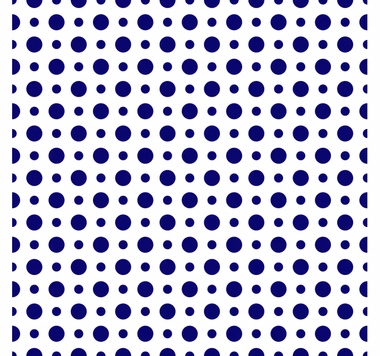 Sottobicchieri con motivi a pois audaci - TenStickers