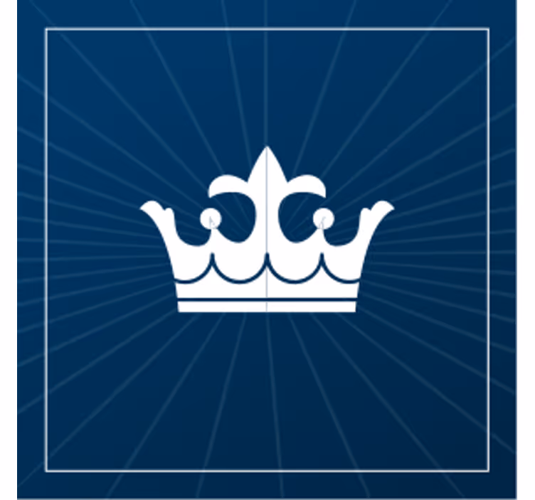Sottobicchieri birra design emblema corona - TenStickers