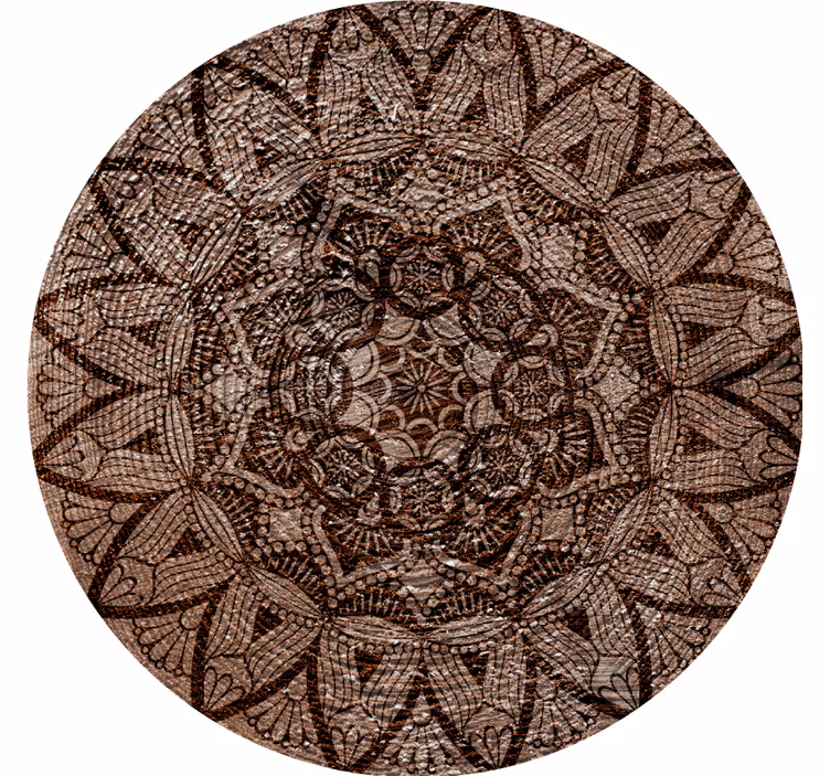 Sottobicchieri con motivi motivo pizzo intricato - TenStickers