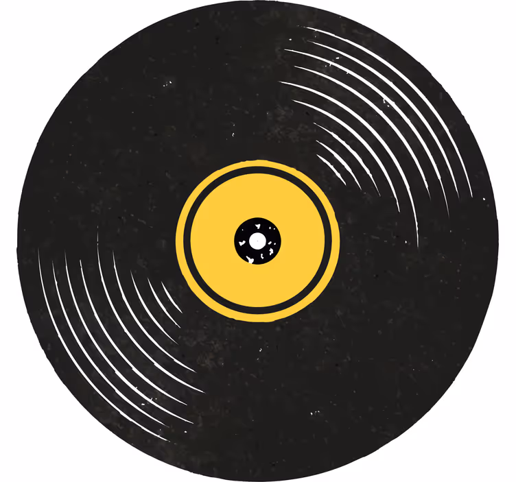 Sottobicchieri nerd opere d'arte in vinile - TenStickers