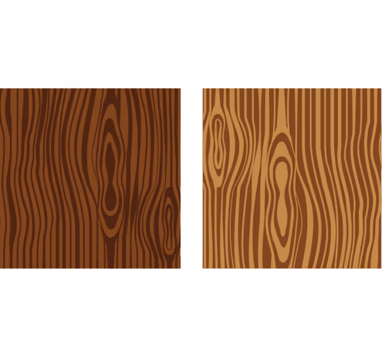 Sottobicchieri con motivi effetto legno naturale - TenStickers