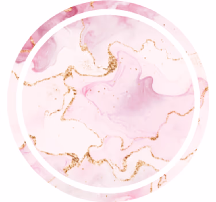 Sottobicchieri con motivi design marmo rosa soft - TenStickers