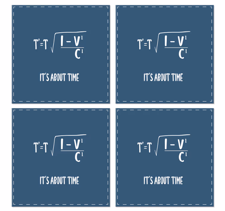 Sottobicchiere  tema frikis è quasi ora - TenStickers