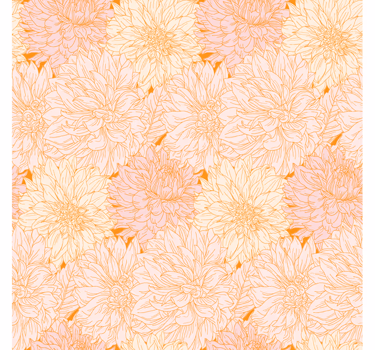 Sottobicchieri con motivi composizione floreale - TenStickers