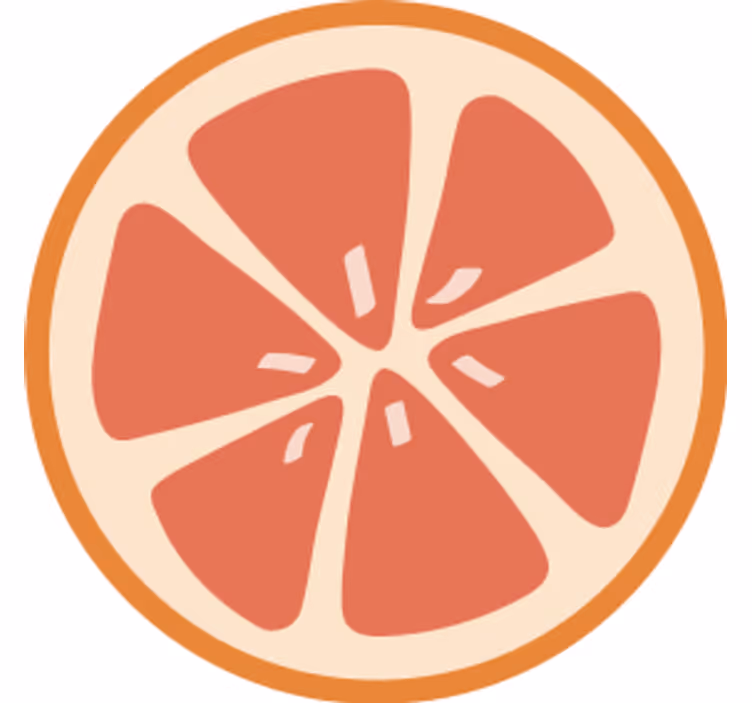 Sottobicchieri birra motivi fette di agrumi - TenStickers