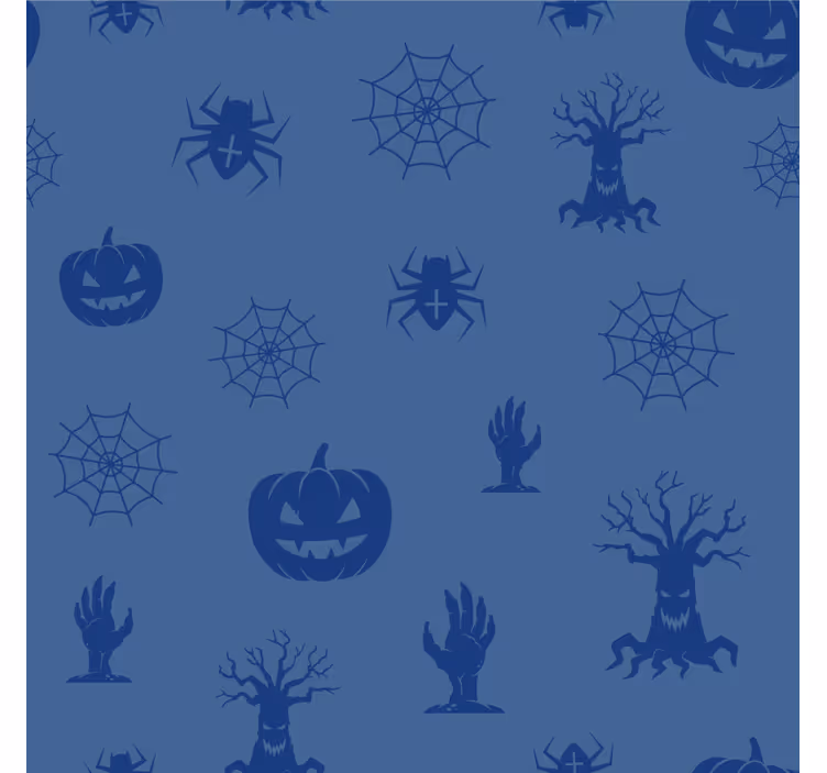 Sottobicchieri halloween motivo ombre spettrali - TenStickers