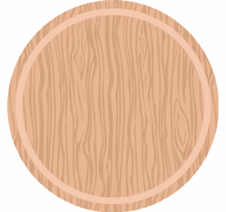 Sottobicchieri con motivi superficie effetto legno - TenStickers
