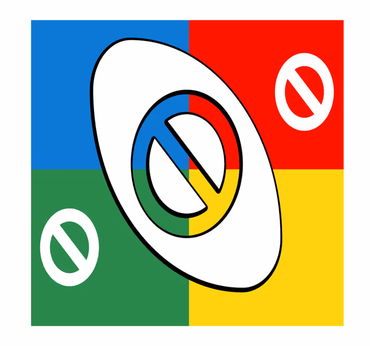Sottobicchieri nerd forme circolari colorate - TenStickers