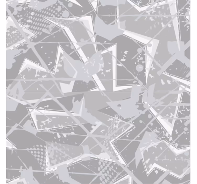 Sottobicchieri con motivi geometrici astratti - TenStickers