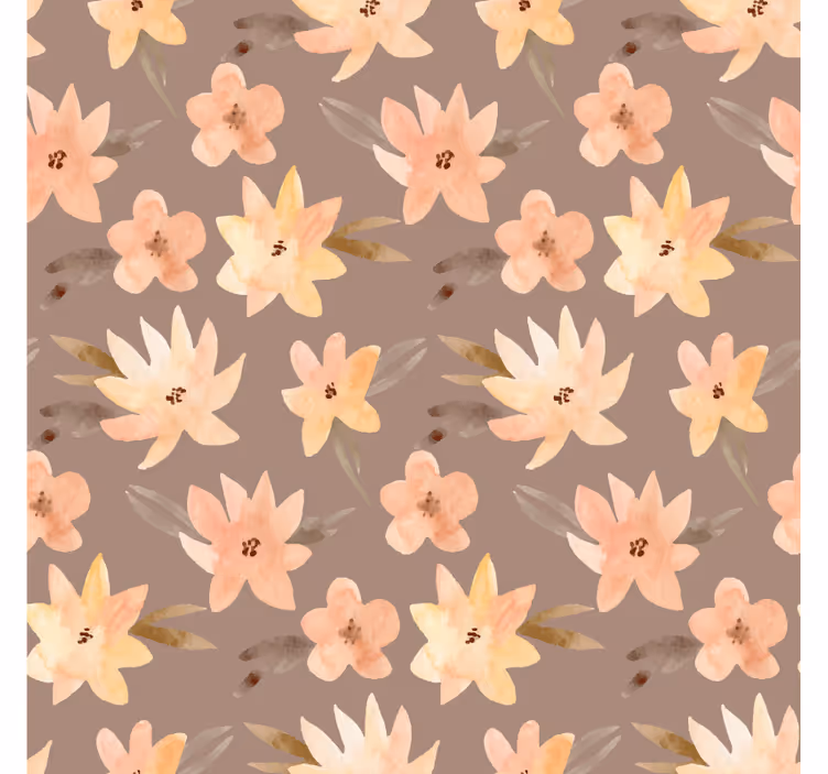 Sottobicchieri con motivi motivo botanico - TenStickers