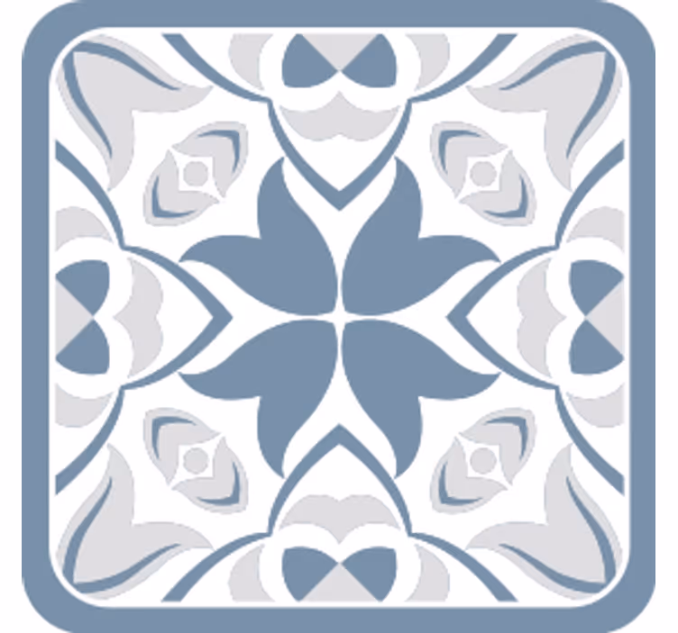 Sottobicchieri con motivi concetto floreale elegante - TenStickers