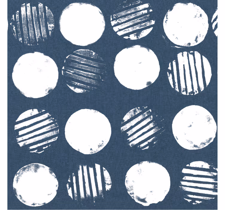 Sottobicchieri con motivi a texture circolare - TenStickers