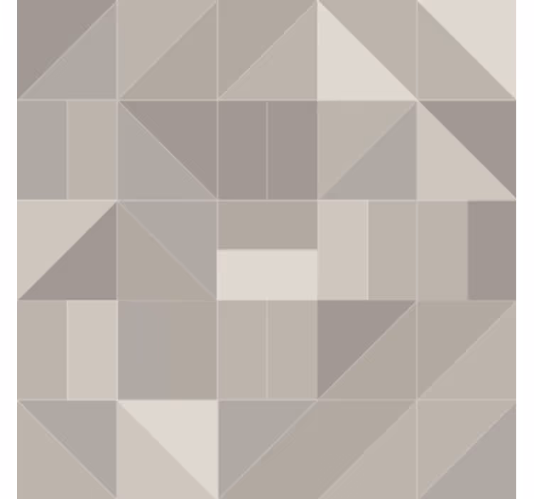 Sottobicchieri con motivi triangoli geometrici - TenStickers