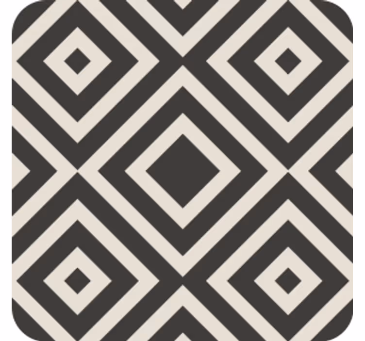 Sottobicchieri con motivi indagine sulle forme geometriche - TenStickers